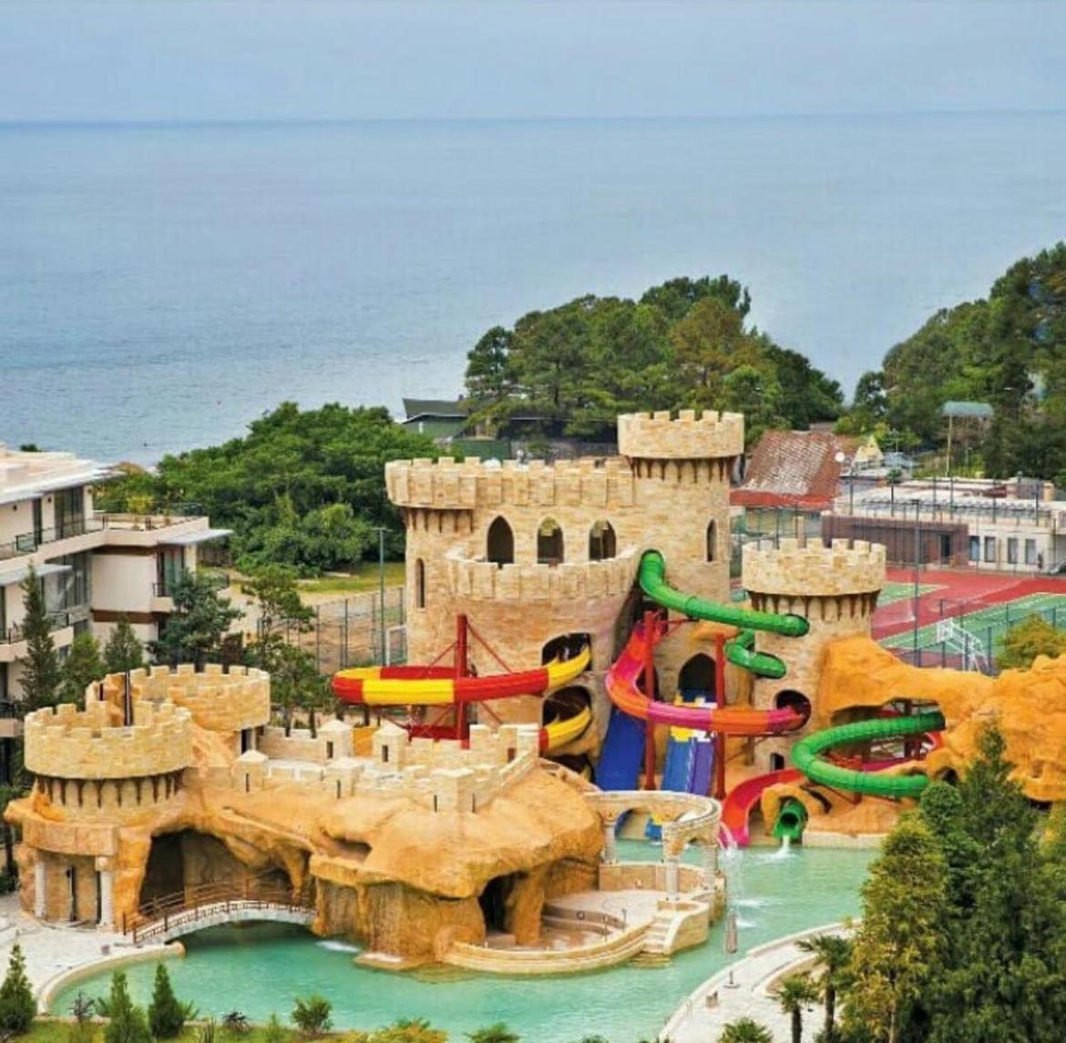 Cемейный Номер С Балконом На 4 Чел Dreamland Oasis 차크비 외부 사진